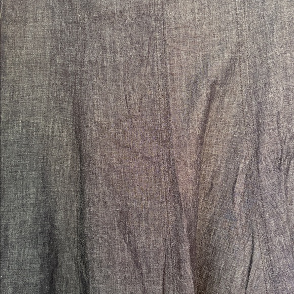 Zara denim fit and flare midi dress - size large - Picture 5 of 7